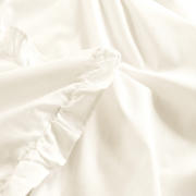 thumbnail: NOUS Living katoenen ruffle dekbedovertrek 2-persoons (200x200 cm)