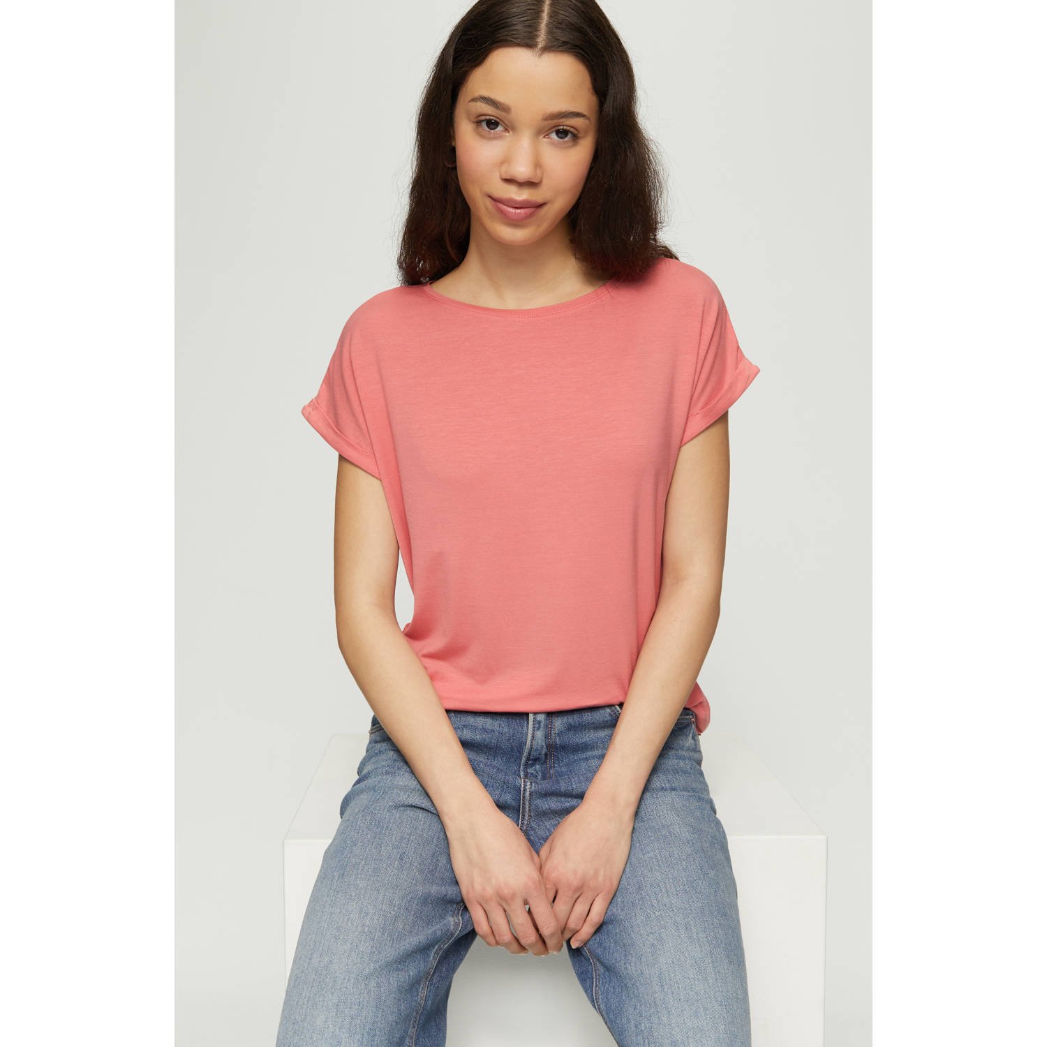 Q S by s.Oliver top zalm