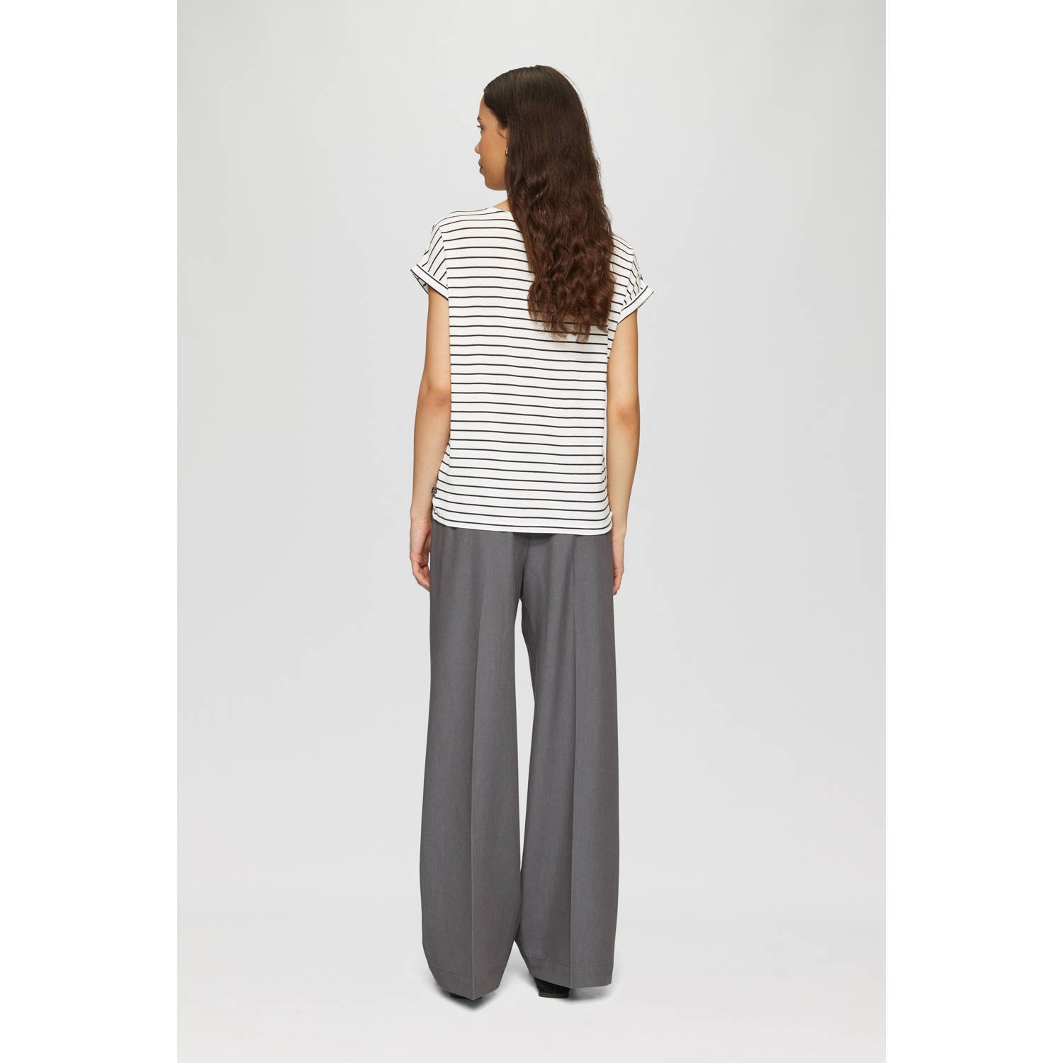 Q S by s.Oliver top zwart