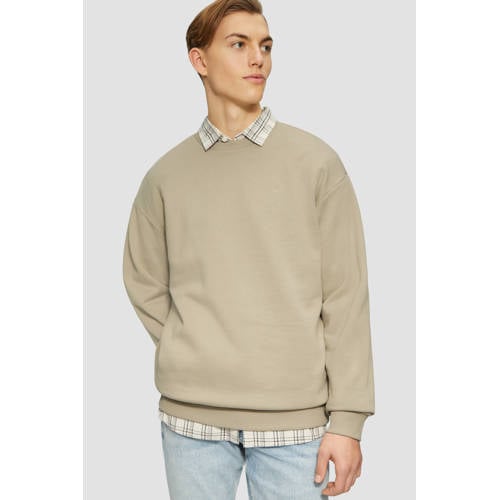 QS sweater beige afbeelding