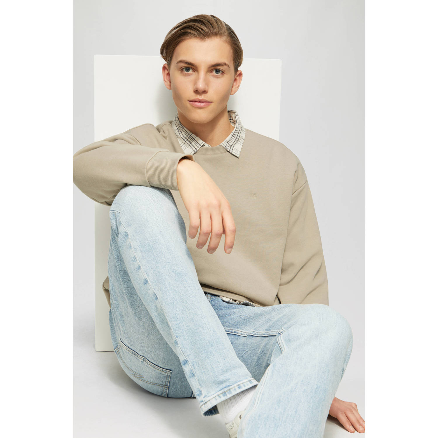 Q S by s.Oliver sweater beige