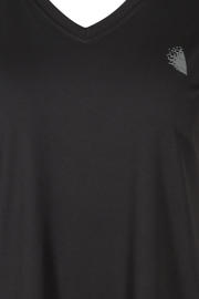 thumbnail: ACTIVE By Zizzi Plus Size sportshirt zwart