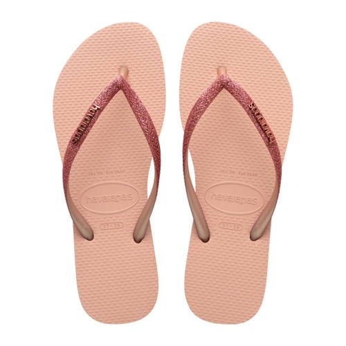 Havaianas Slim teenslippers roze afbeelding