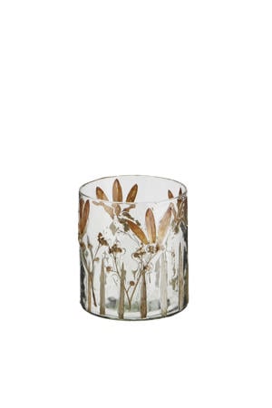 windlicht glas (8x9 cm)