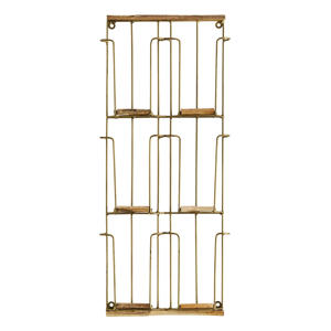 kaartenrek goud (56x24 cm)