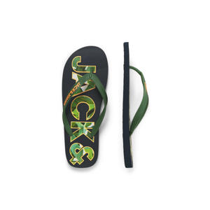 Jfwlogo Palm Print Flip Flop  teenslippers groen