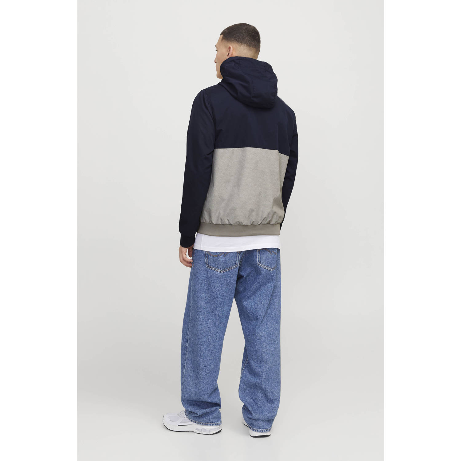 JACK & JONES ESSENTIALS tussenjas JJERUSH donkerblauw