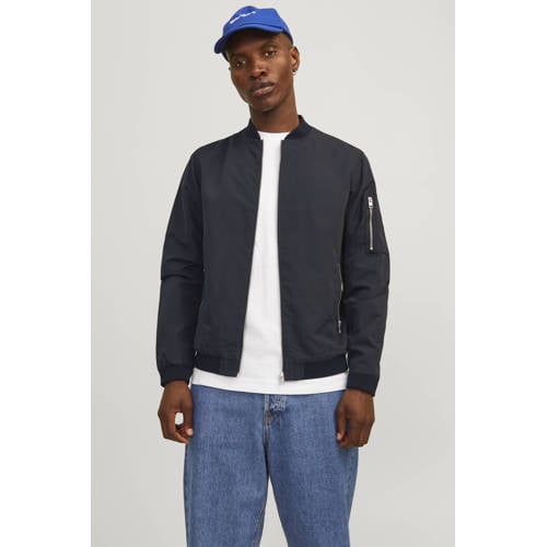 JACK & JONES ESSENTIALS bomberjack zwart afbeelding