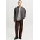 JACK & JONES ESSENTIALS slim T-shirt grijs