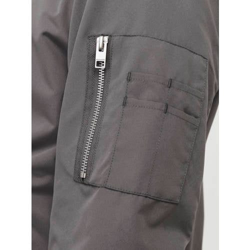 JACK & JONES ESSENTIALS bomberjack grijs afbeelding
