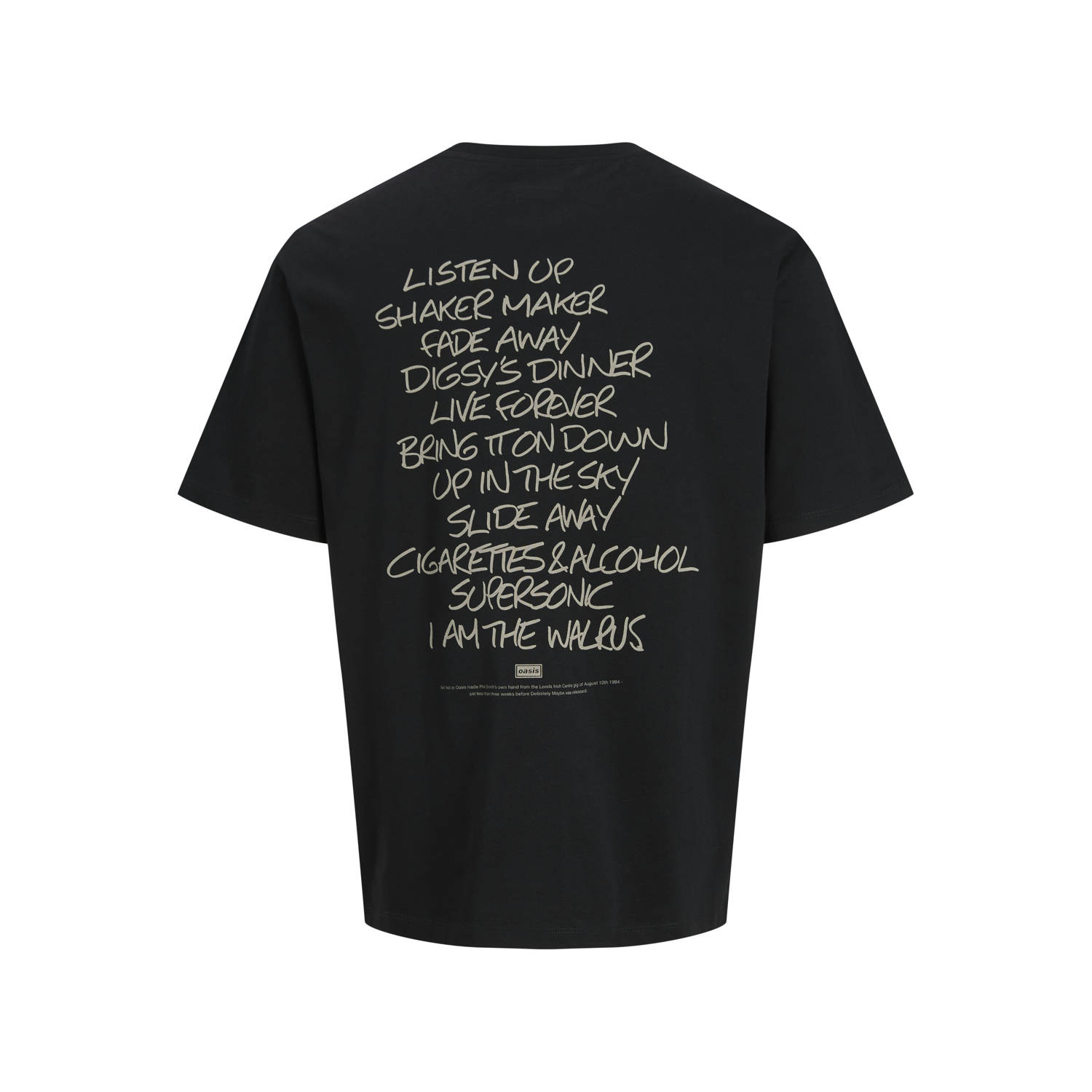 JACK & JONES ORIGINALS T-shirt zwart