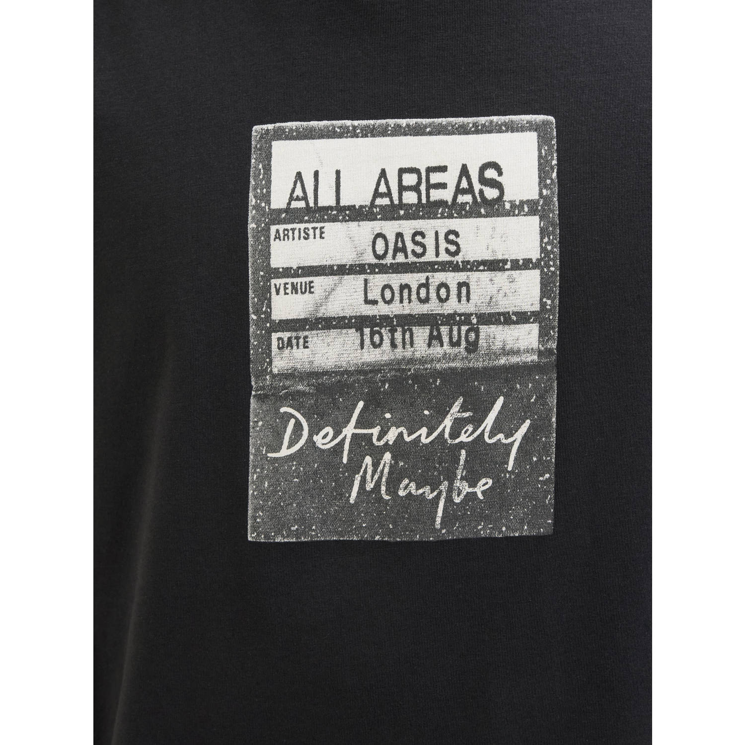 JACK & JONES ORIGINALS T-shirt zwart