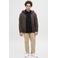 JACK & JONES PLUS SIZE regular polo met ingebreid patroon zwart