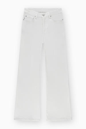 wide leg jeans wit
