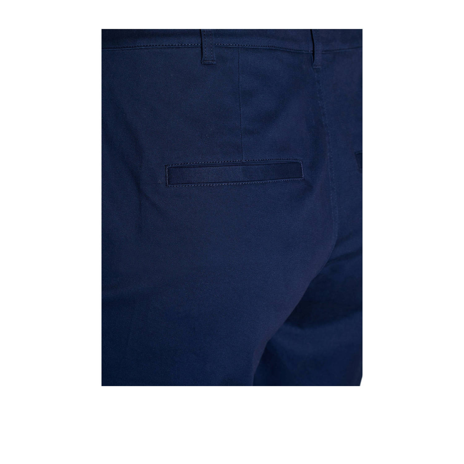 Zizzi regular waist casual short donkerblauw