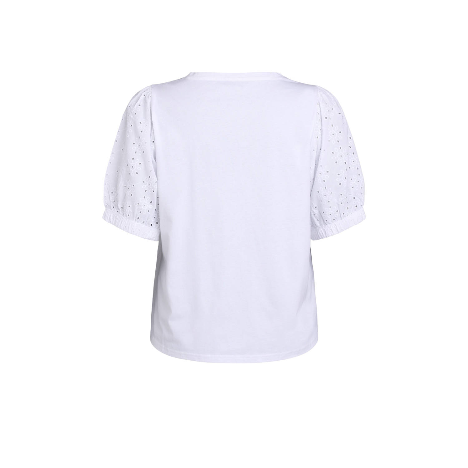 Zizzi T-shirt wit broderie