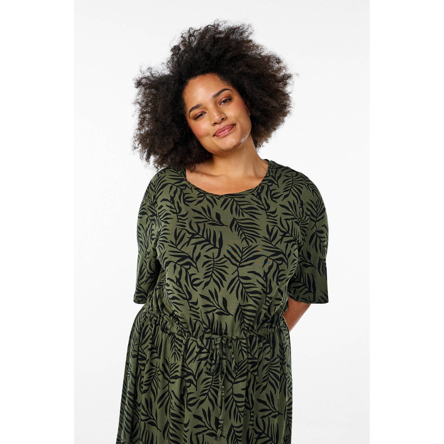 Zizzi top kaki