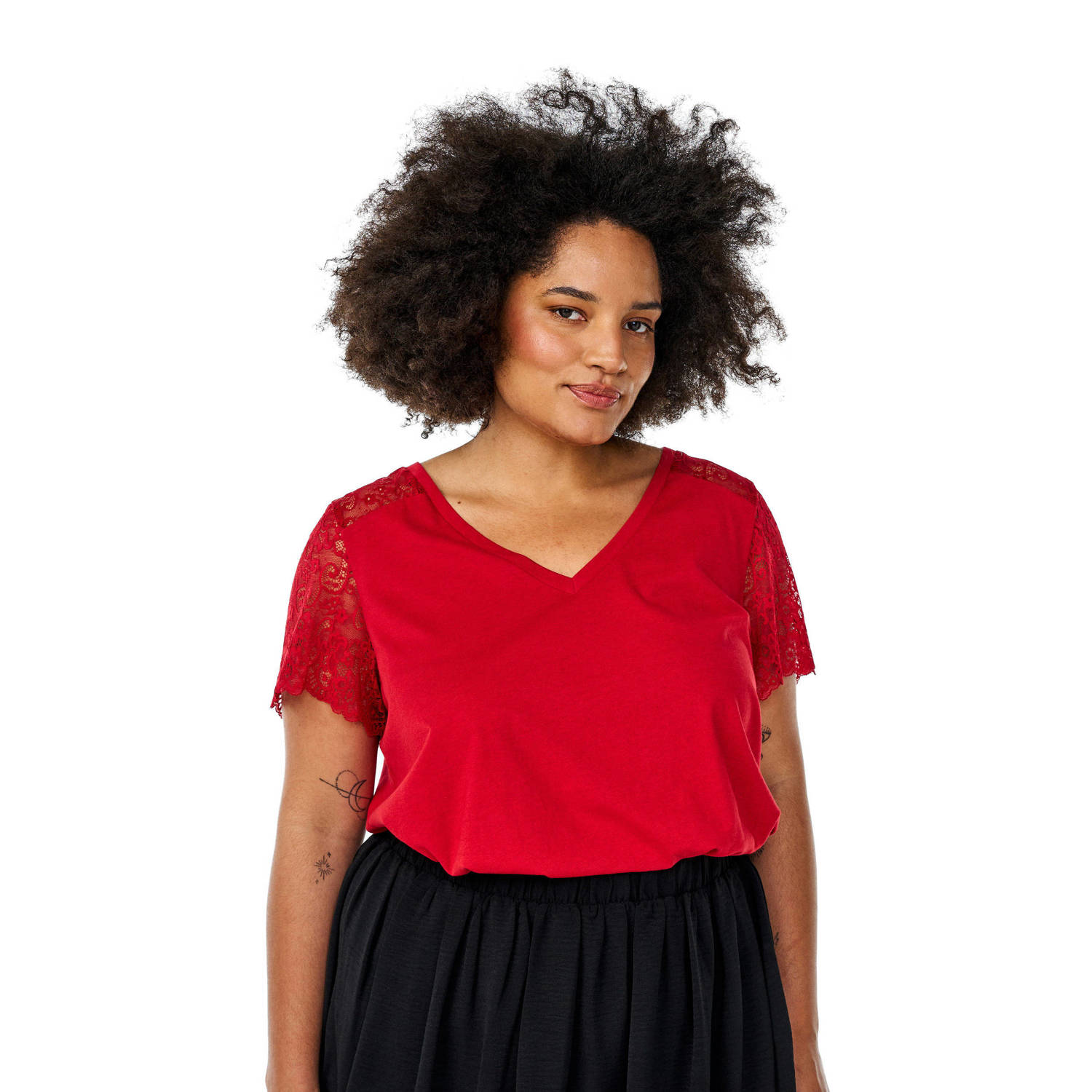Zizzi T-shirt broderie
