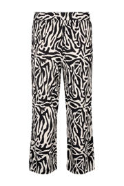 thumbnail: Zizzi wide leg high waist broek zwart