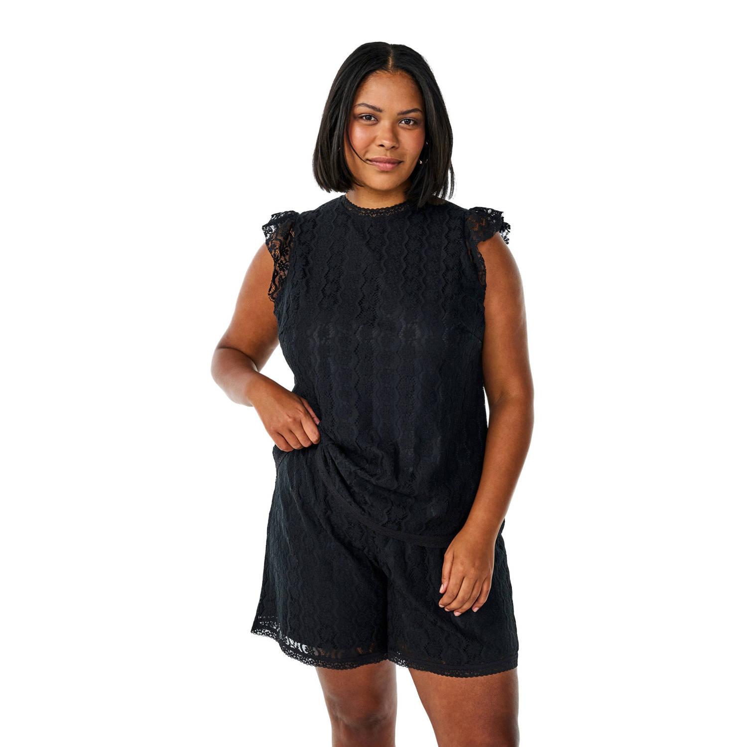Zizzi blousetop zwart