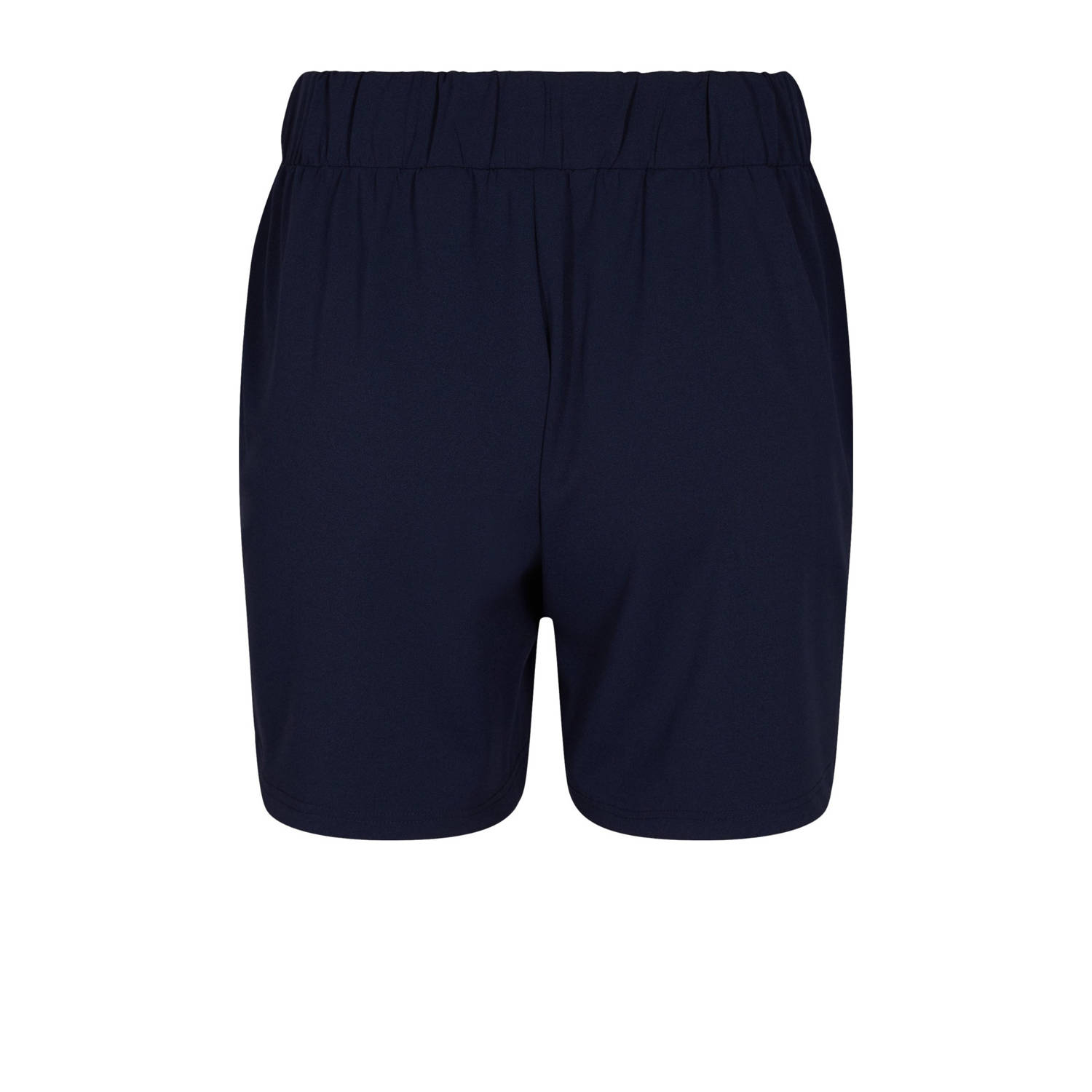 Zizzi high waist casual short donkerblauw
