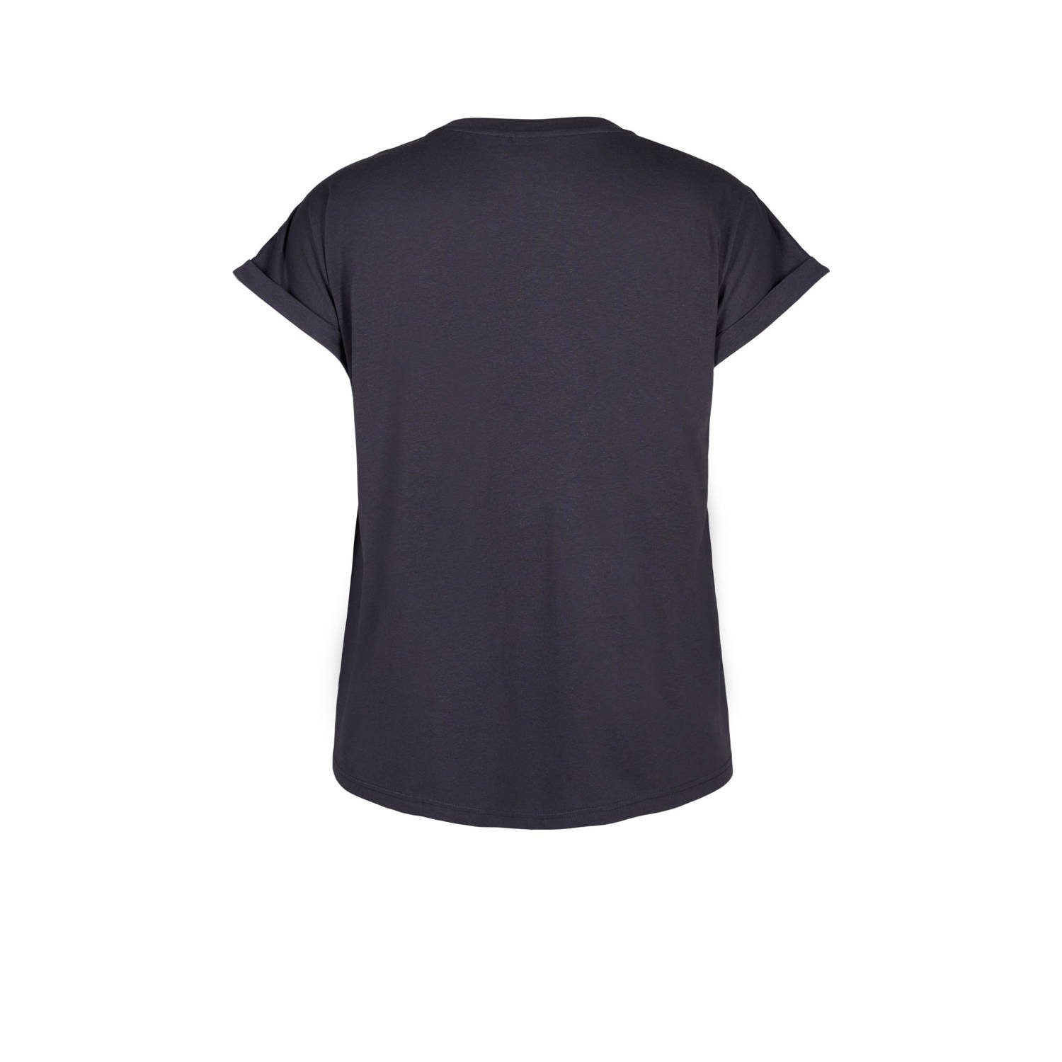 Zizzi T-shirt antraciet