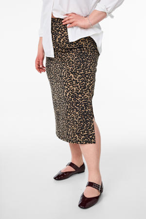 midi rok bruin