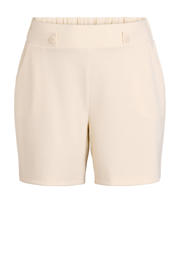 thumbnail: Zizzi high waist casual short beige