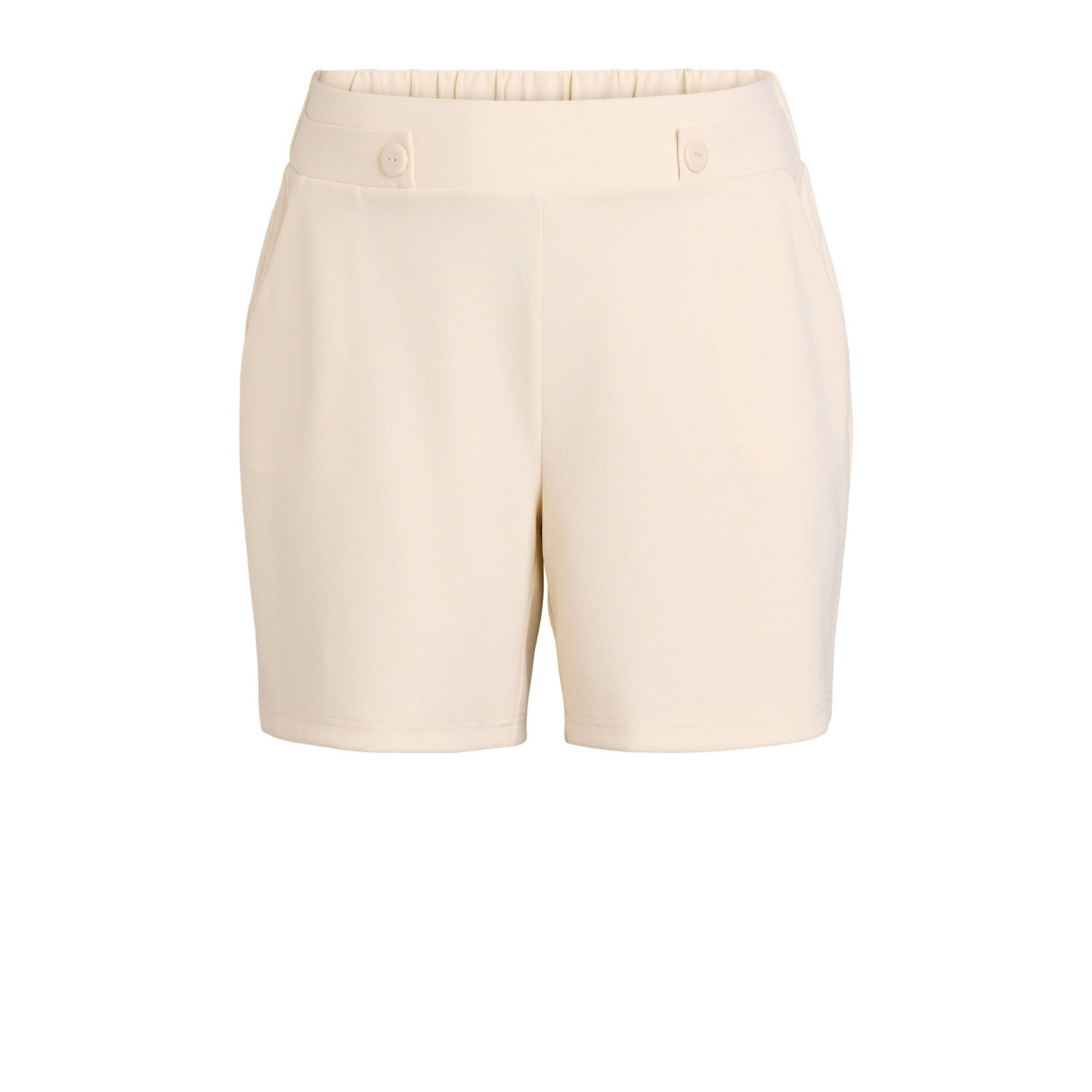 Zizzi high waist casual short beige