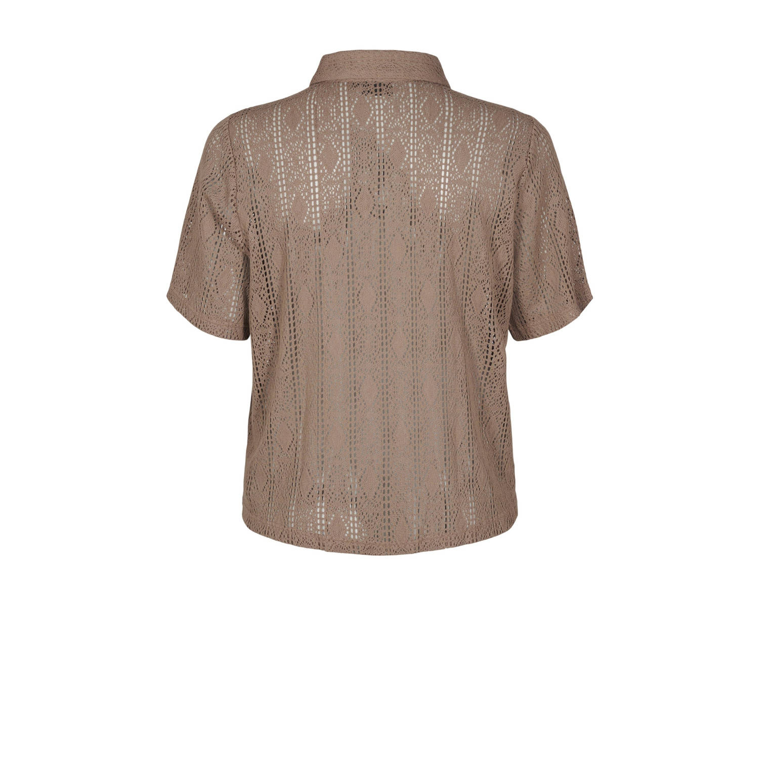 Zizzi blouse bruin