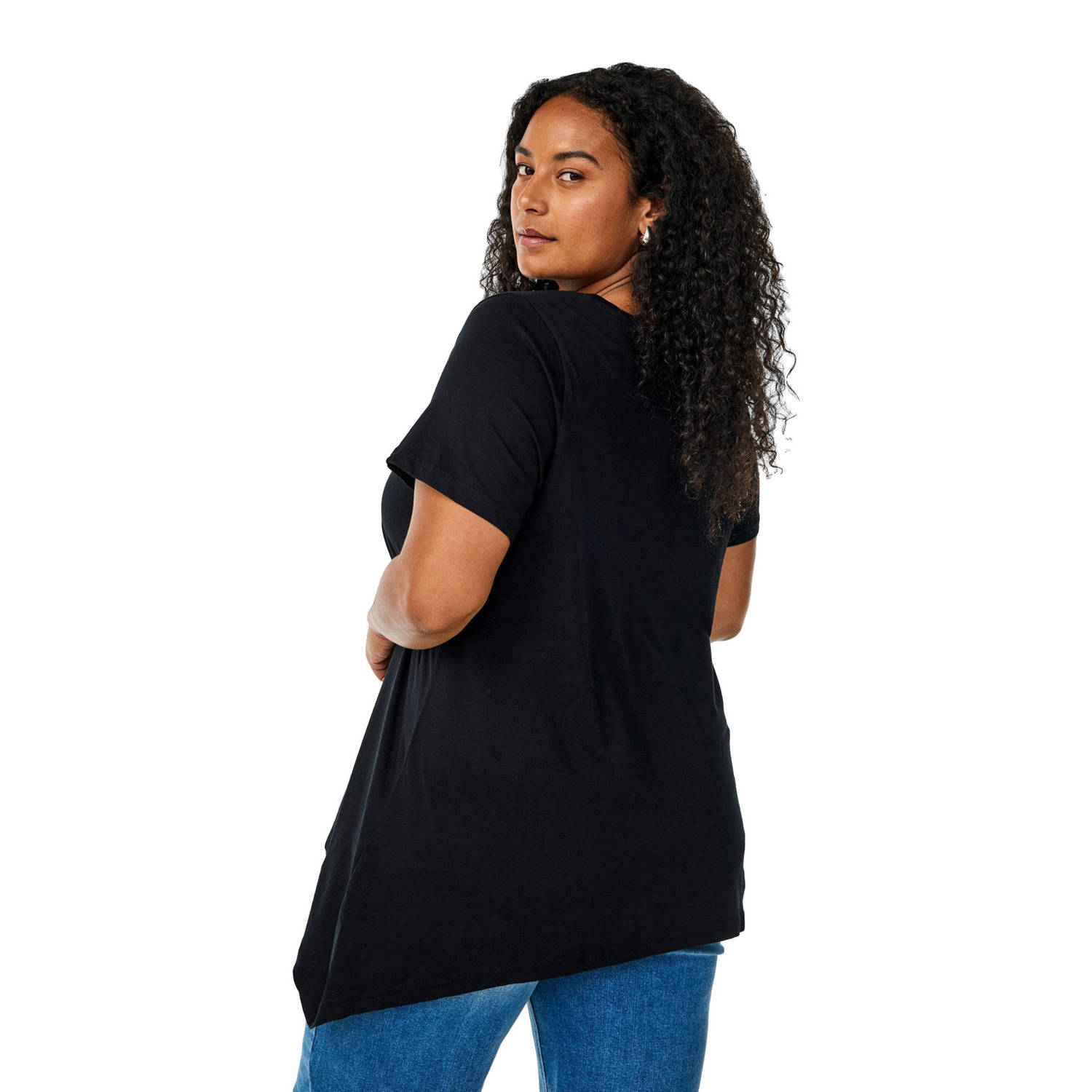 Zizzi T-shirt zwart