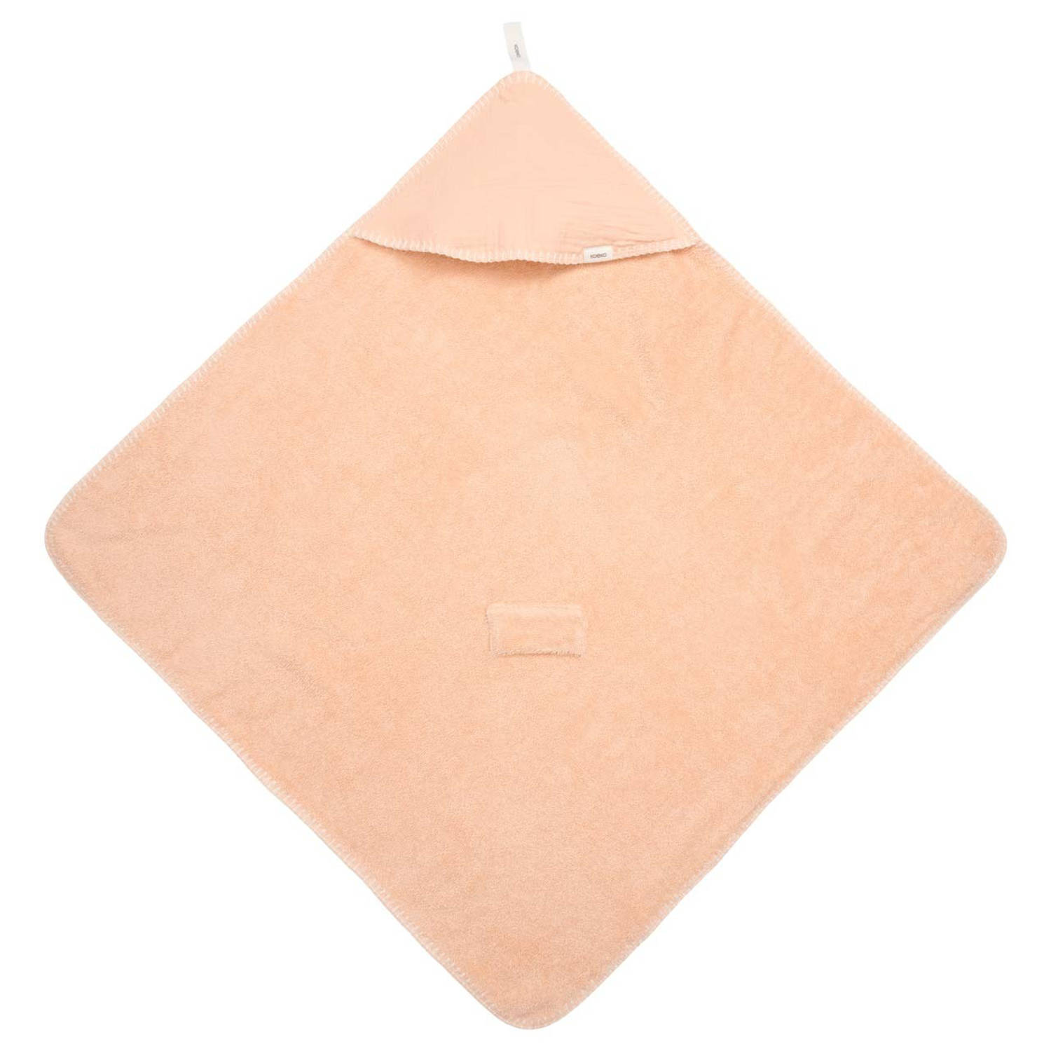 Koeka wikkeldeken Faro perzikroze
