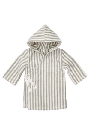  badjas Playa blauw/wit
