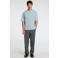 Selected loose fit T-shirt SLHLOOSEOSCAR lichtblauw