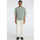 Selected loose fit T-shirt SLHLOOSEOSCAR groen