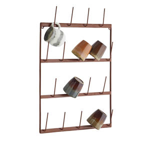 mokkenrek roestbruin (40x62 cm) 