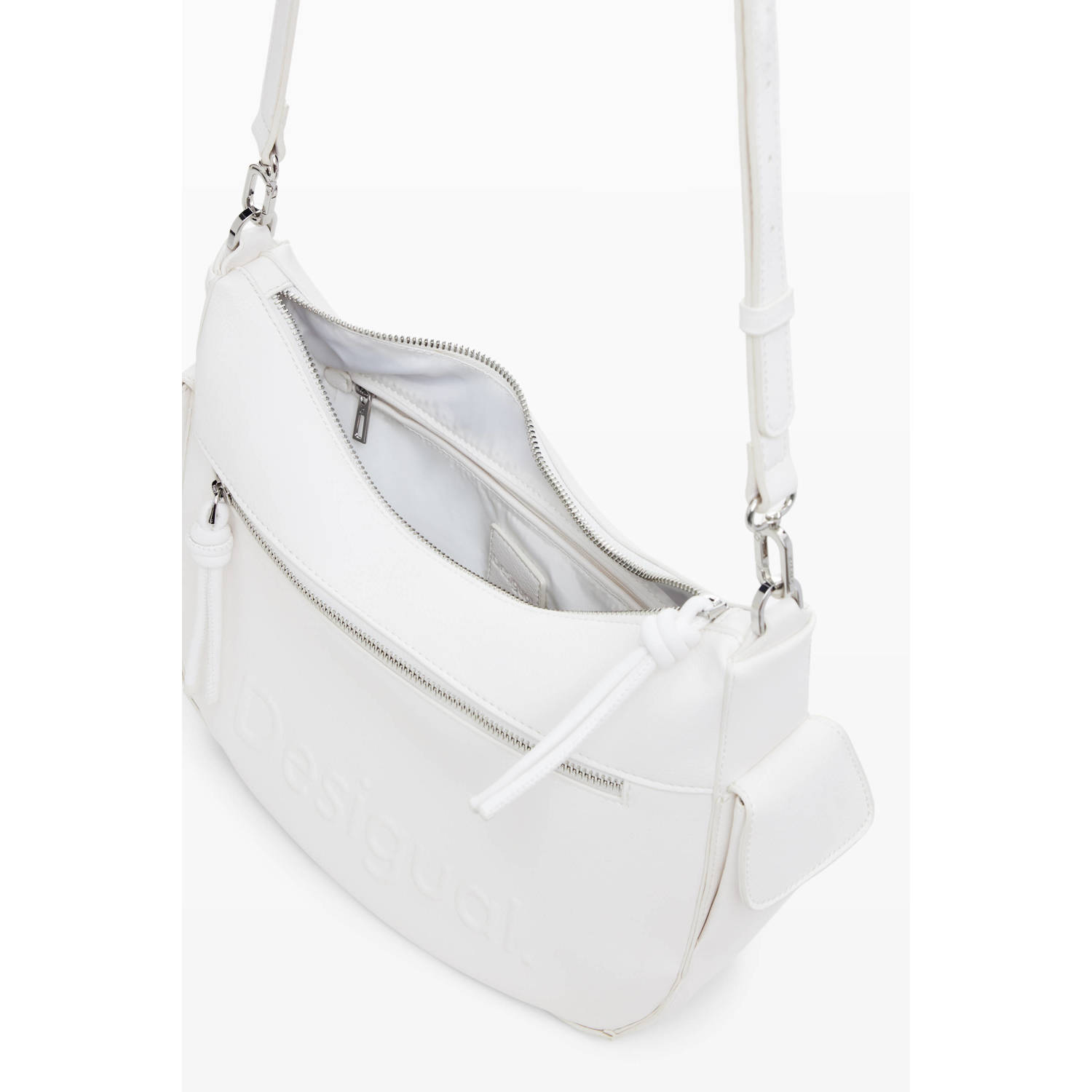 Desigual crossbody tas wit