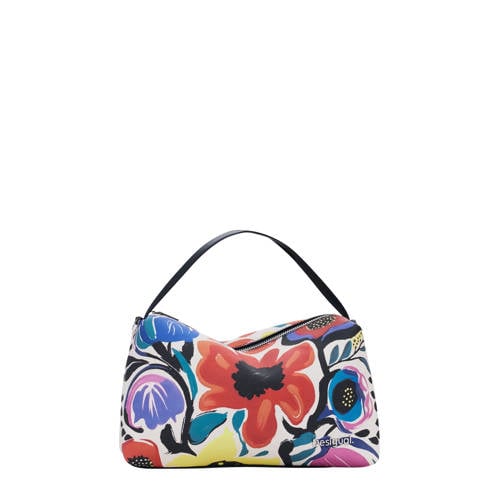 Desigual schoudertas met bloemenprint multi afbeelding