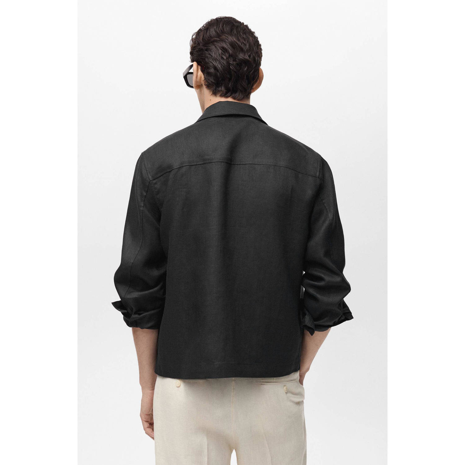 Mango Man zomerjas zwart