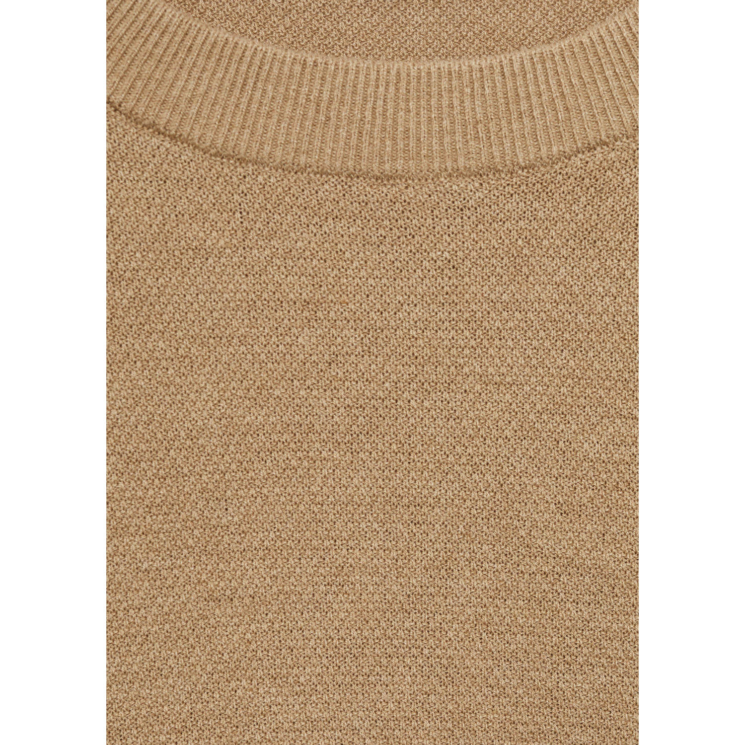 Mango Man trui fijn gebreid beige