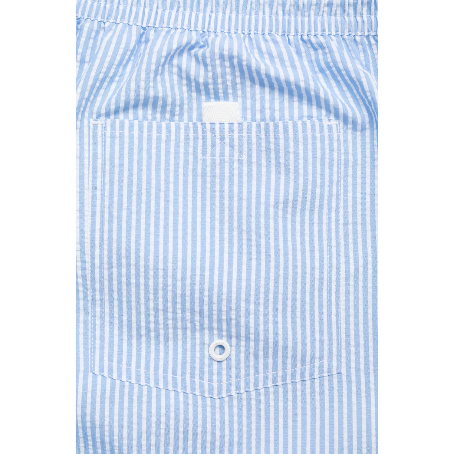 Mango Man zwemshort lichtblauw wit