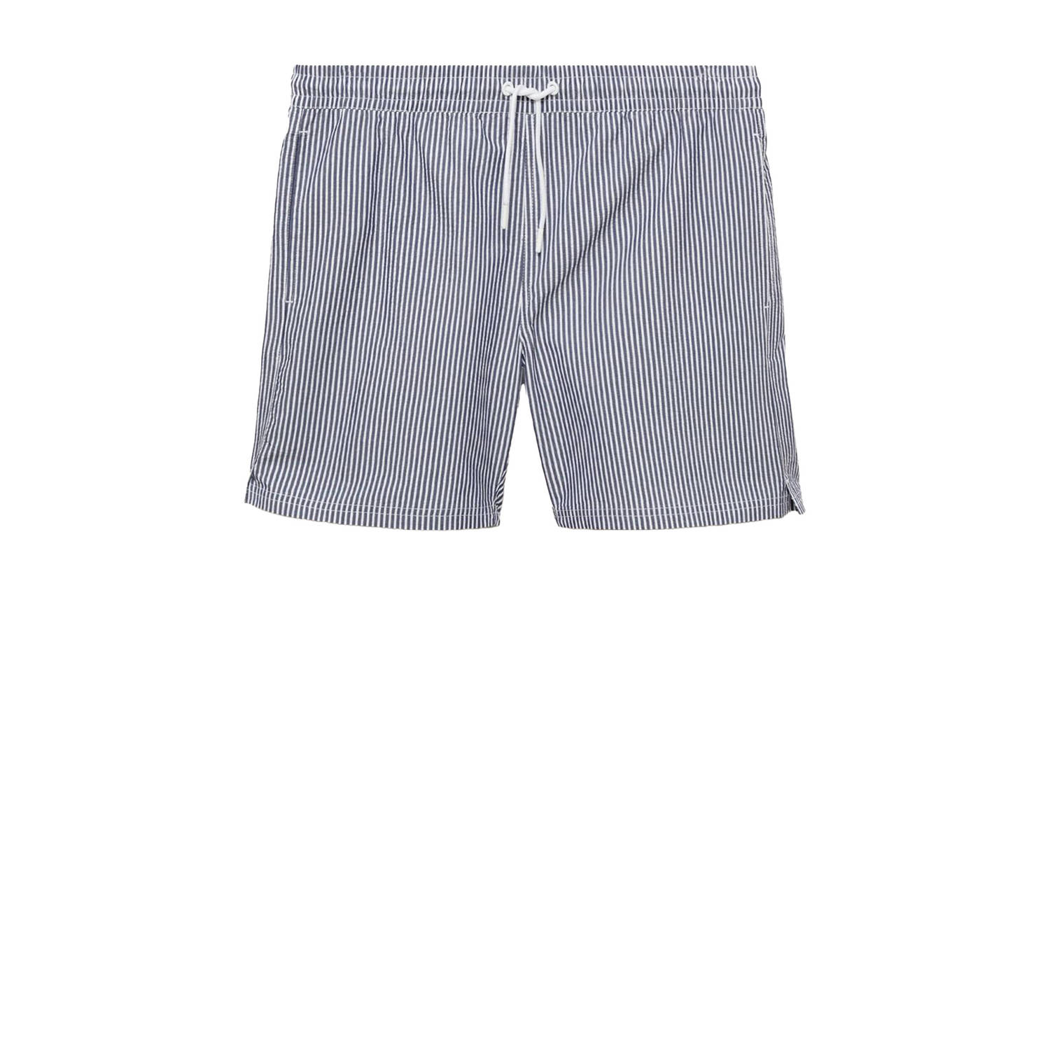 Mango Man zwemshort blauw wit