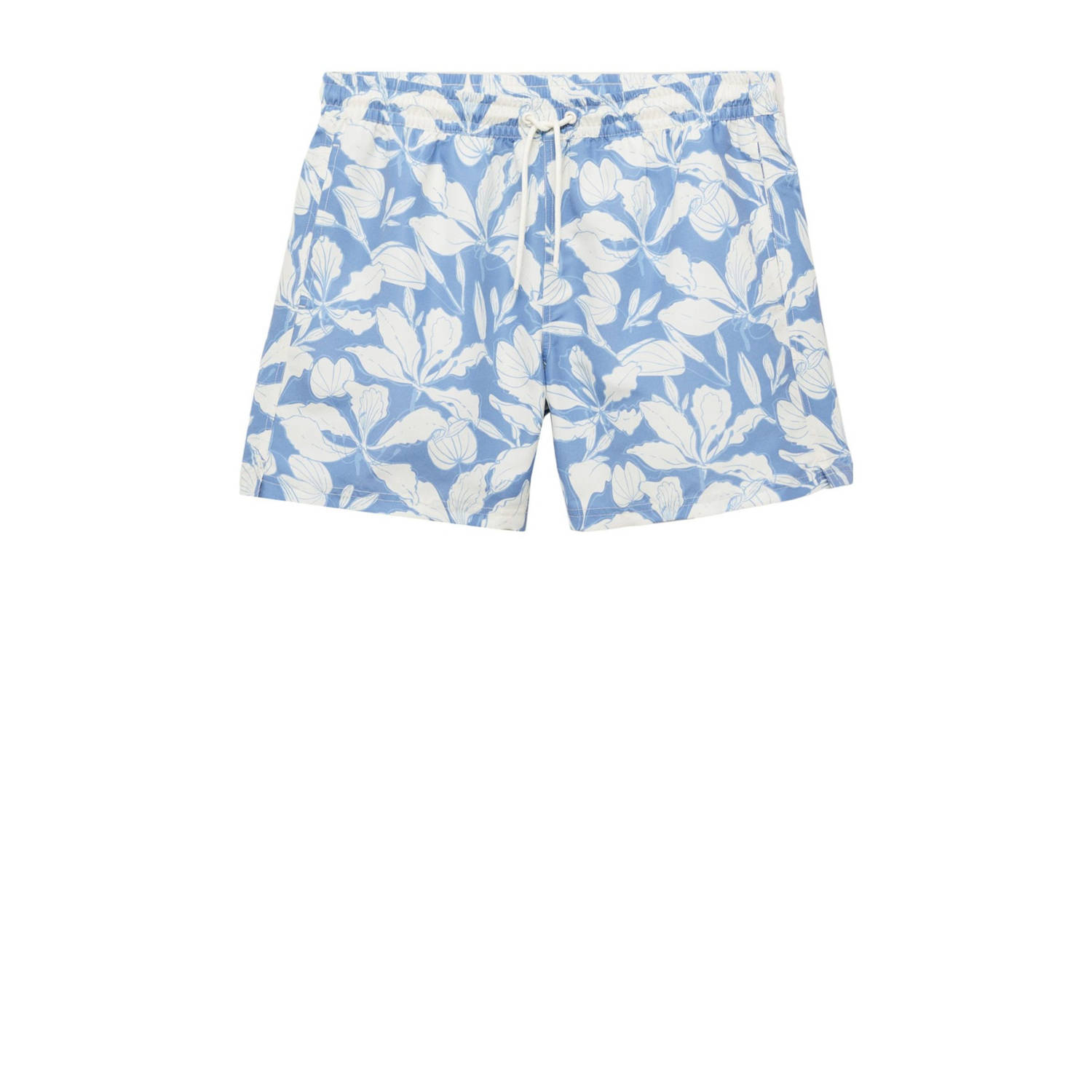 Mango Man zwemshort blauw wit
