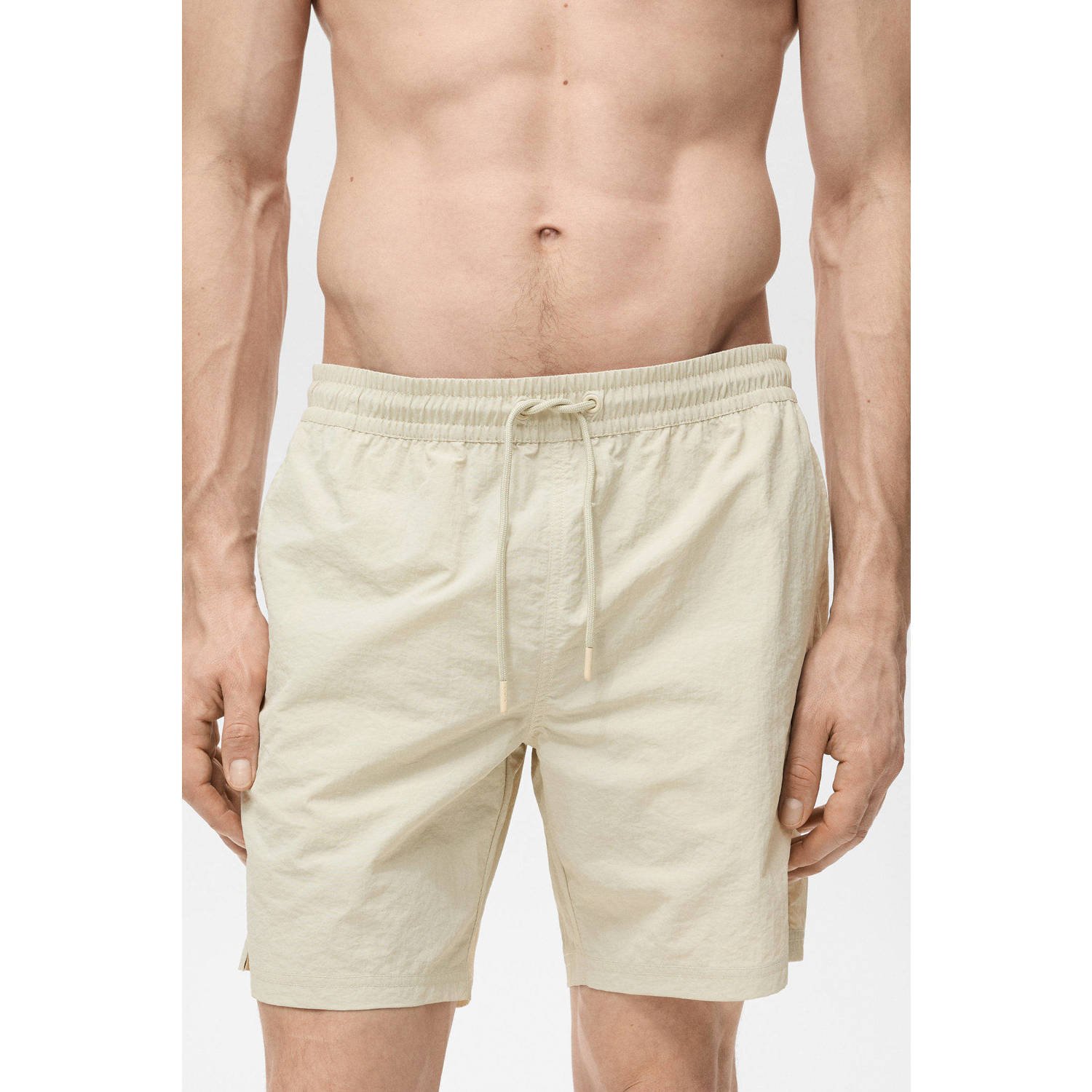 Mango Man zwemshort beige