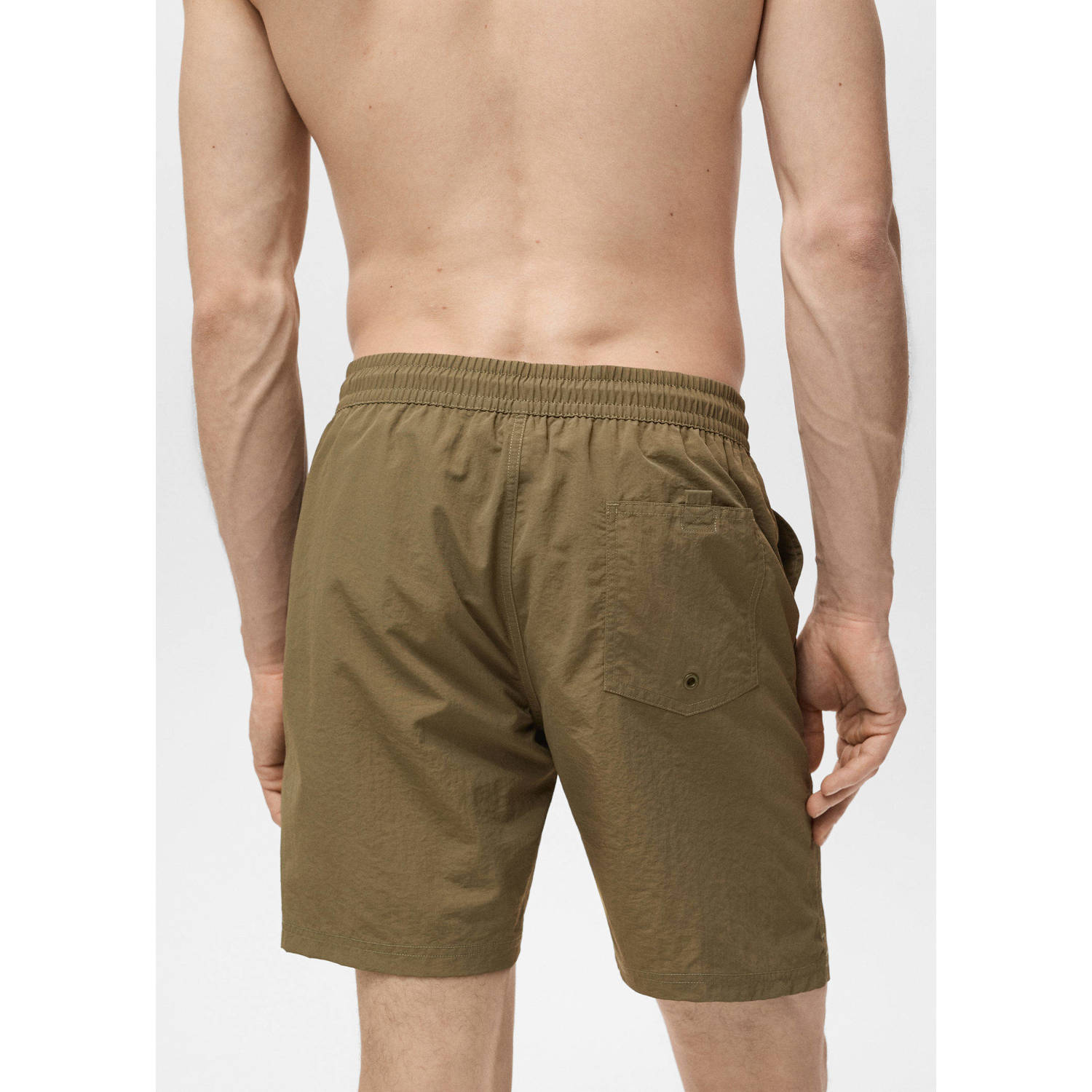 Mango Man zwemshort kaki