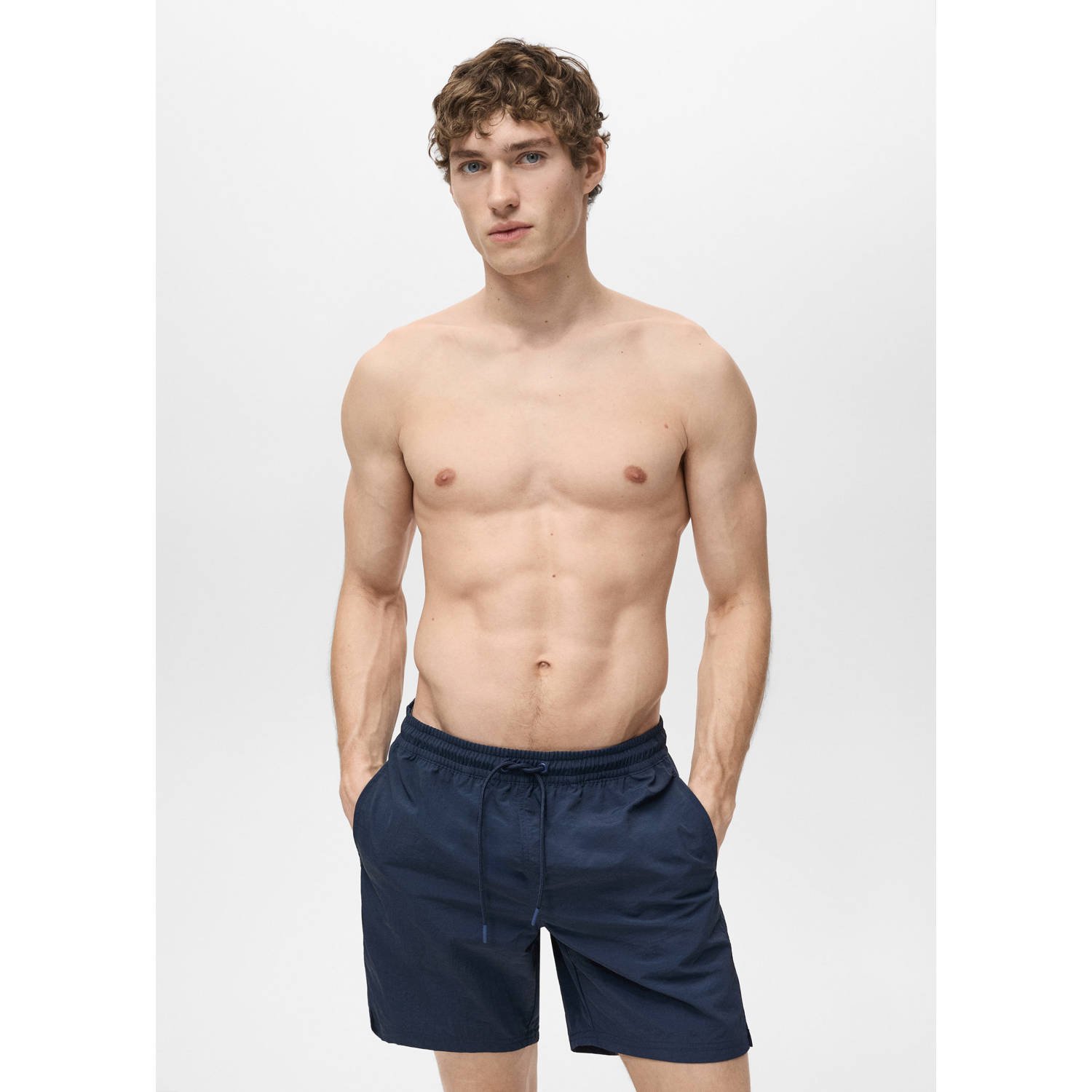 Mango Man zwemshort donkerblauw