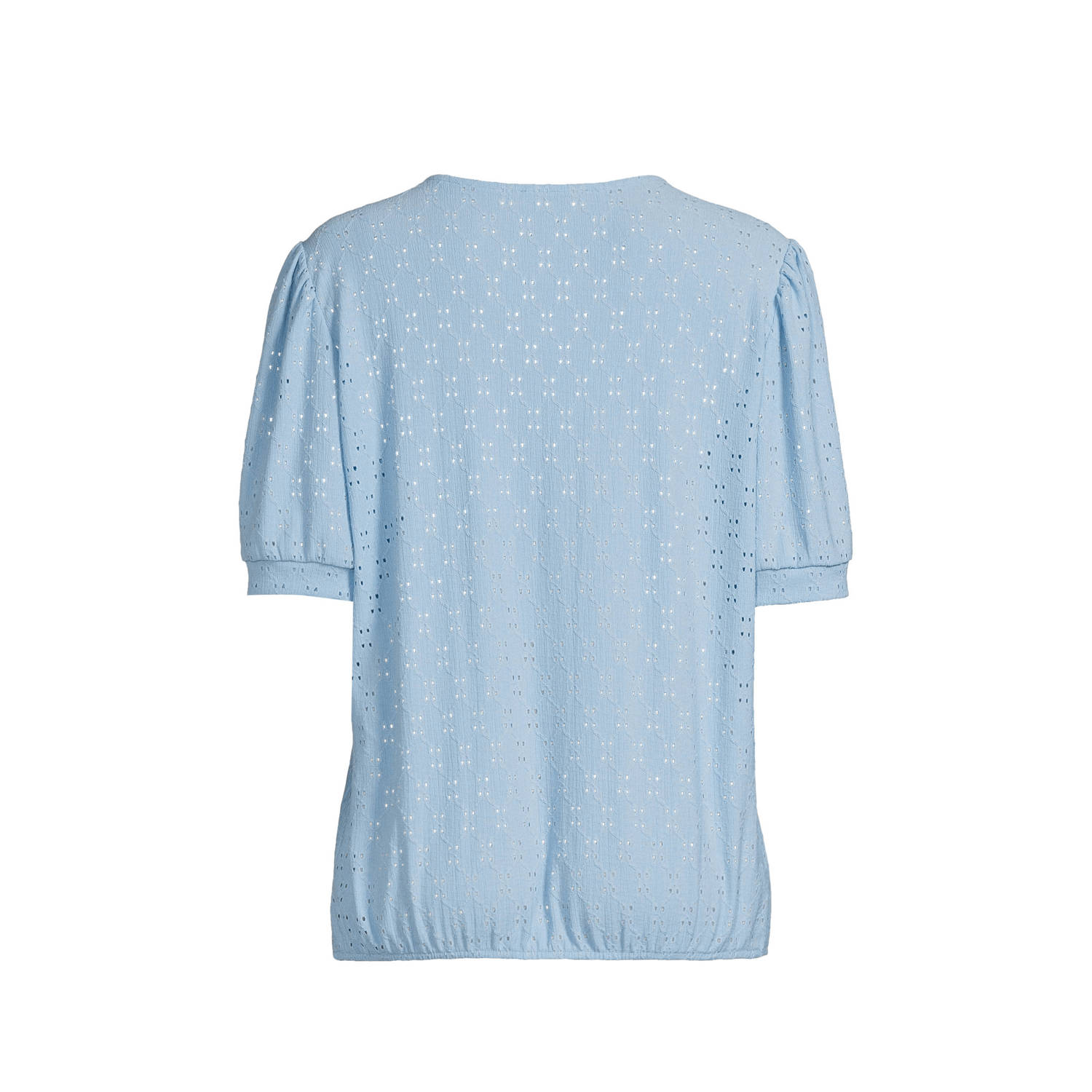 Dreamstar top blauw broderie