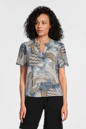 top blauw