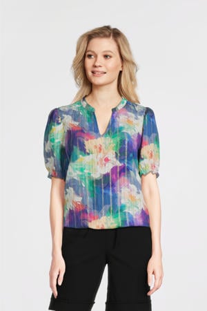 top paars met lurex