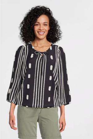 top donkerblauw